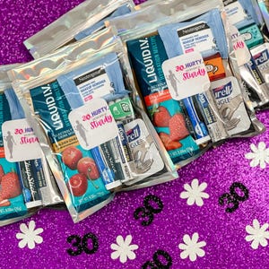 Bachelorette Hangover Kit: Girls Trip Survival Favors