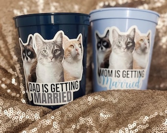 Gobelets personnalisés avec photo d'animal de compagnie : cadeaux d'anniversaire et de jeune fille personnalisés