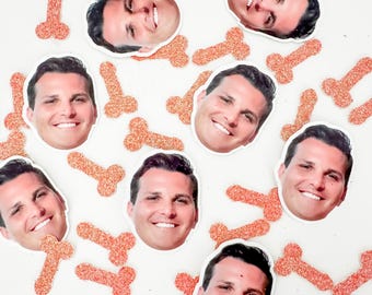 Penis Bachelorette Confetti, Bachelorette Favor and Decor, Penis Party Decor, Girls Weekend, Weiner Confetti, Penis Decorations, Hen Party