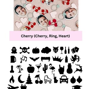 Bachelorette Confetti, Groom Stickers, Bachelorette Party Favors, Bridal Decor, Face Stickers, Wedding Confetti, Bridal Shower Decor, Bride immagine 9