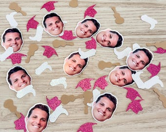 Country Confetti, Nashville, Bachelorette Favors, Face Stickers, Scottsdale, Austin, Bride's Last Ride, Man I Feel Like a Bride, Western