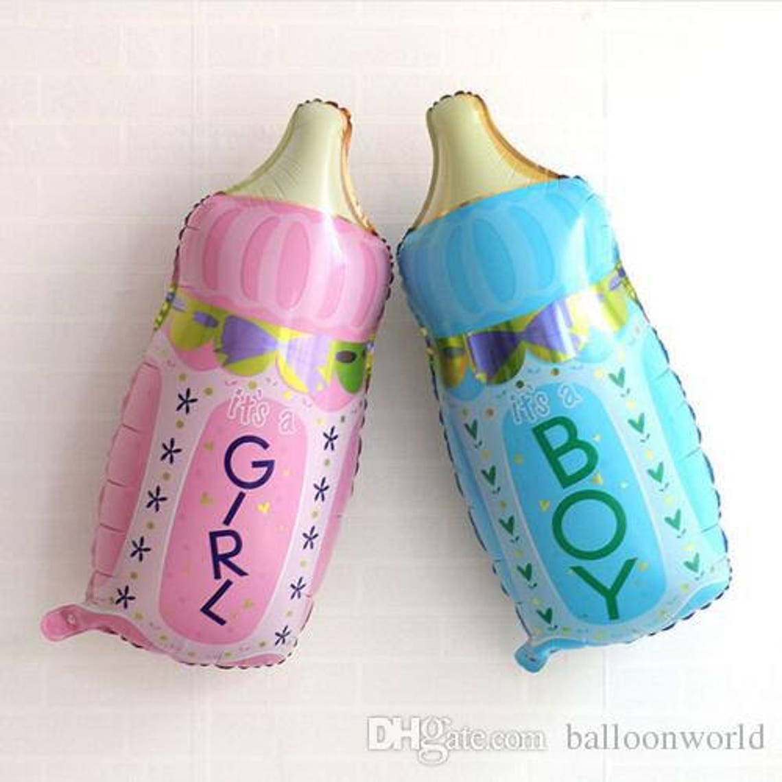 Baby Shower Balloons – It's A Boy & It's A Girl! Perfect For Christening Or Gender Reveal Party