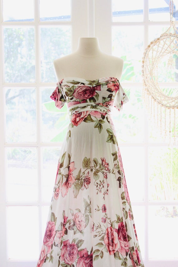 floral pregnancy dress