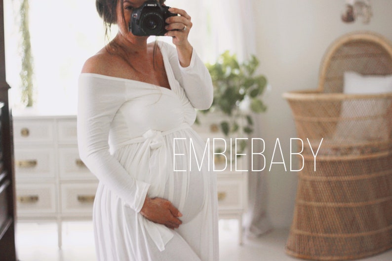 Sale Maternity dress sweetheart maternity gown baby shower dress Ready to ship babydoll