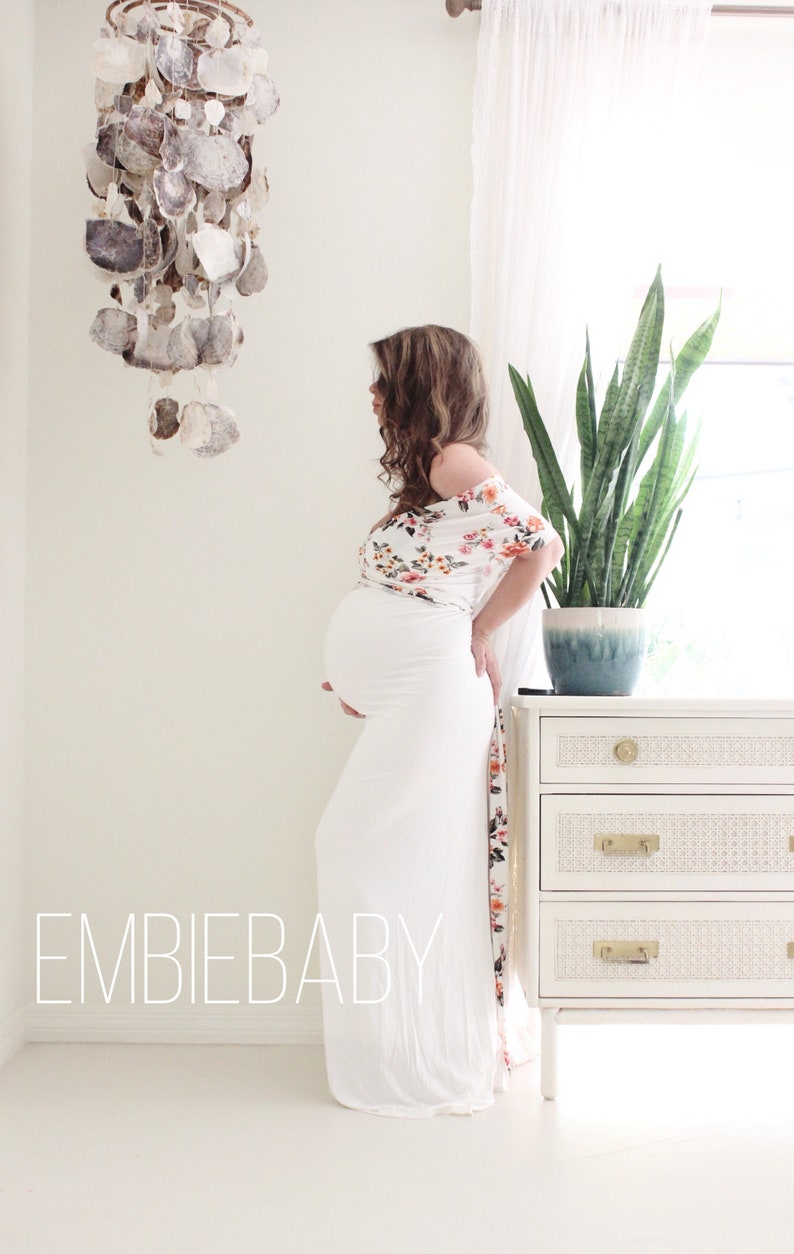 Maternity Dress Maternity Gown Wrap Dress Baby Shower Etsy Maternity Dress Maternity Gown Wrap Dress Baby Shower Etsy