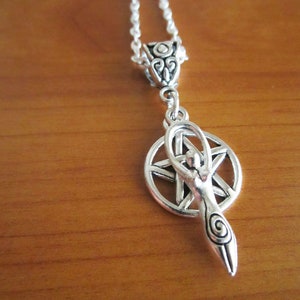 Collana Con Pentagramma Celtico In Argento Sterling - Foto 14