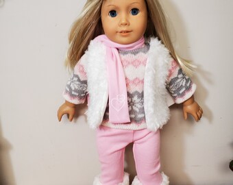 american girl doll skis