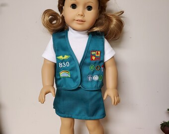 american girl doll daisy girl scout uniform