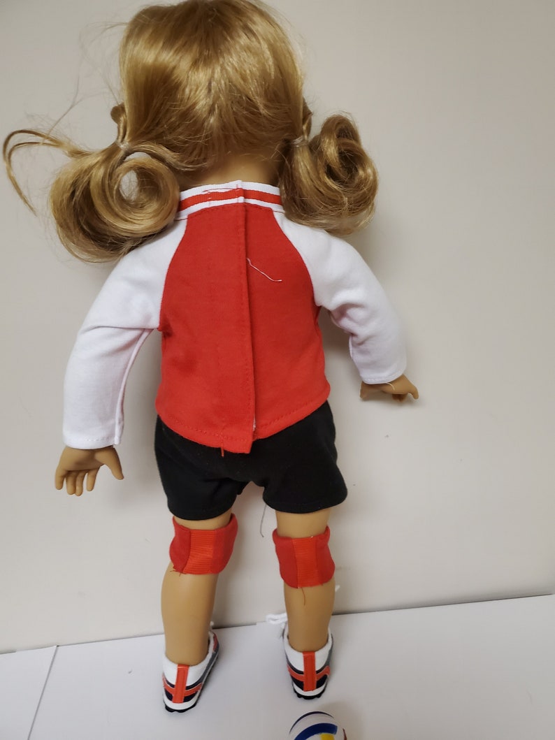 Volley Ball Outfit for the American Girl Etsy