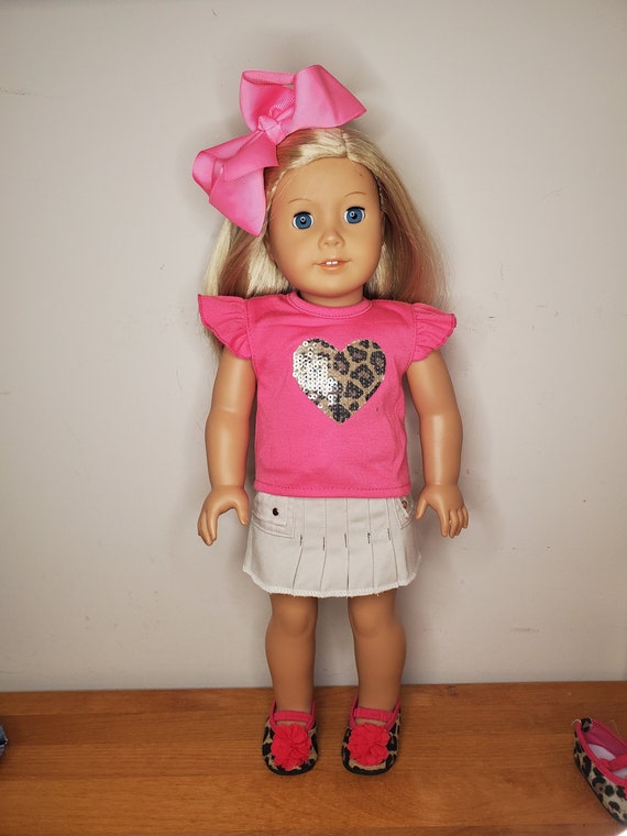American made 4-piece outfit for any 18 inch doll