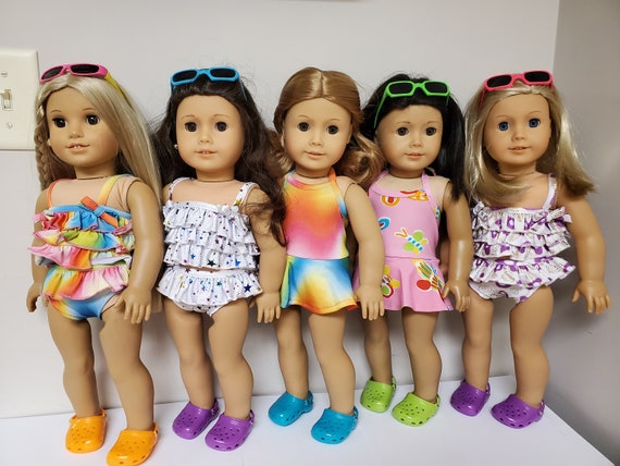 American Girl Swim Suits and Accessories