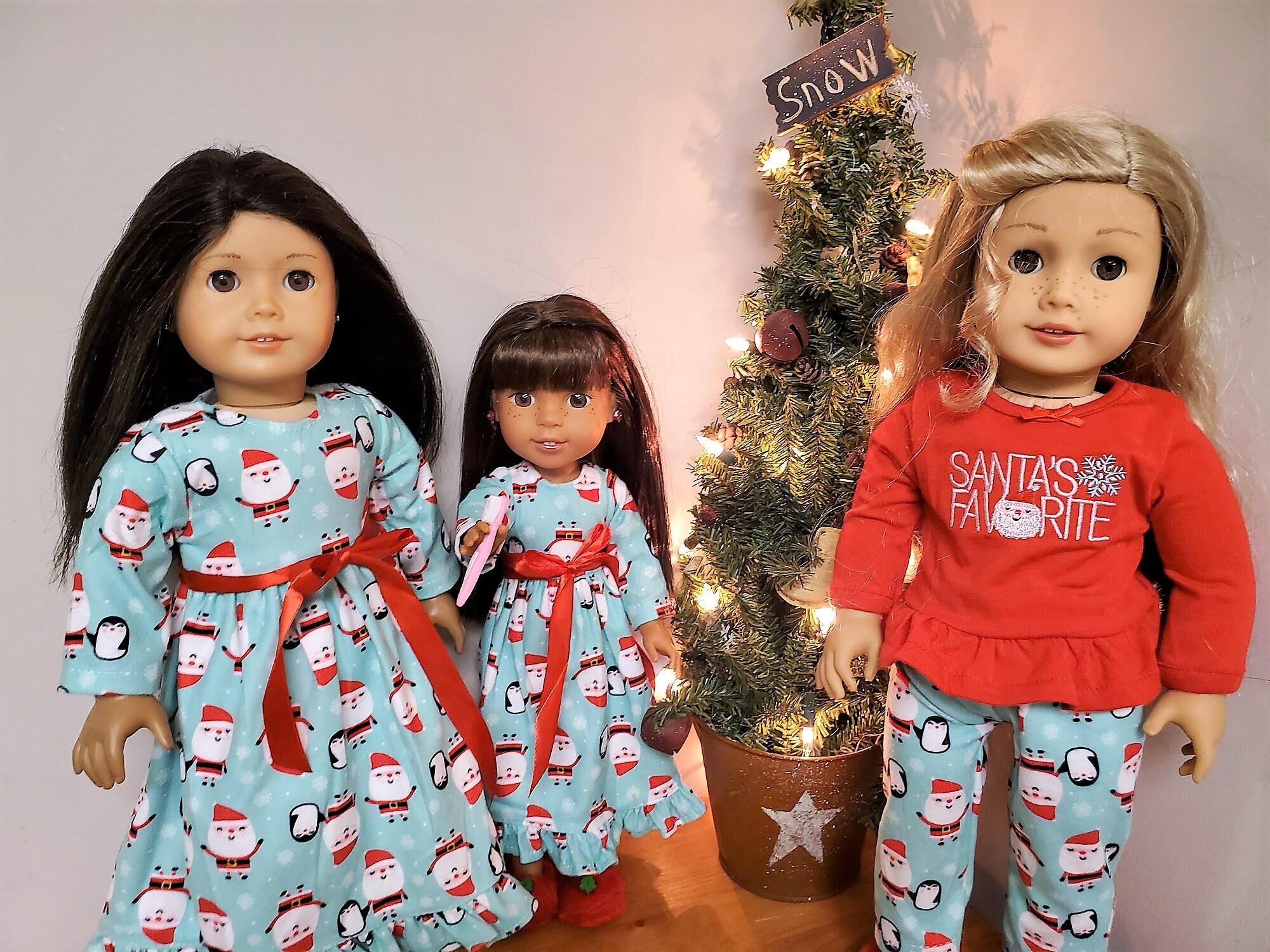american girl christmas eve set