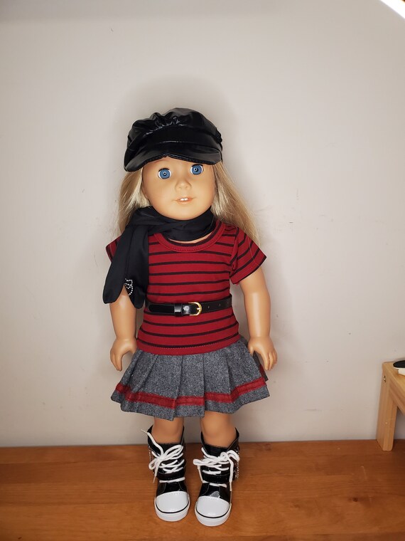 American made 6-piece outfit for any 18 inch doll