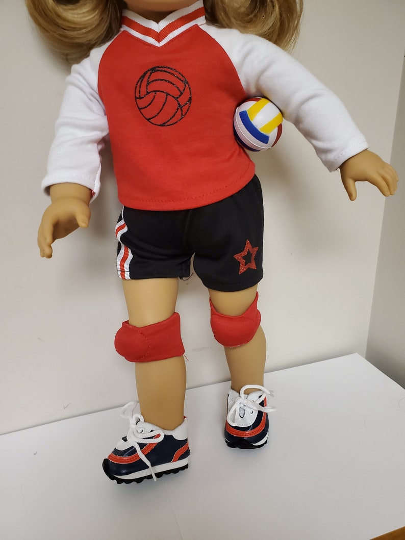 Volley Ball Outfit for the American Girl Etsy