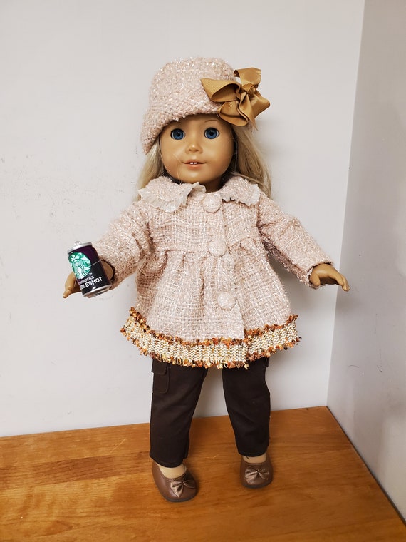 6 Piece winter doll outfit. fits any 18 inch doll.