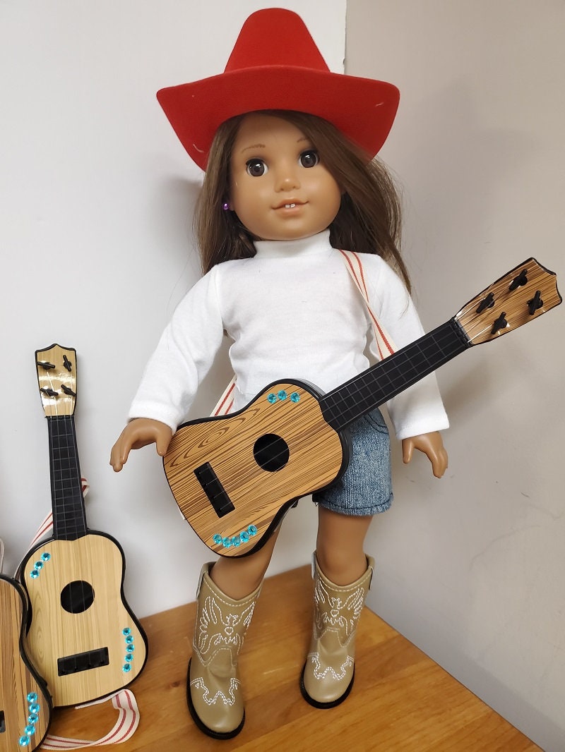 cute doll with guitar
