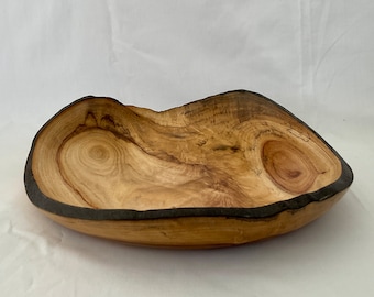 Wooden platter, wood bowl, wooden serving platter, unique and unusual wedding gift or present for any special occasion.