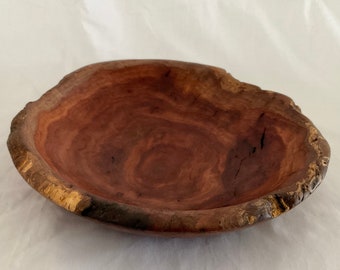 Wooden bowl made from Australian Blue Gum, Beautiful wedding gift or unique present for any occasion Perfect for the home or office