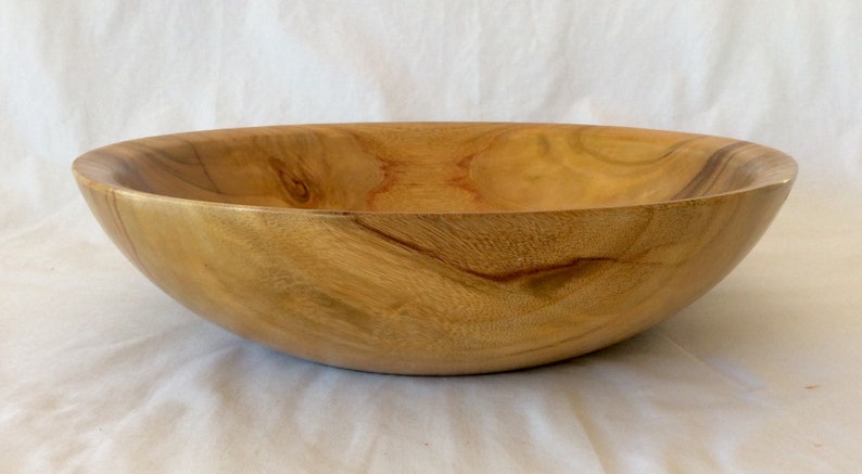 Extra Large Wooden Salad Bowl Australian Made Rustic Image 0 1