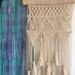 Large hanging wall macrame/macramé/tapestry hanging mural Bohemian/weaving wall/Macrame/macramé wall/Macrame wall hanging