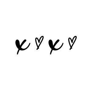 xoxo PNG, Hugs and Kisses, Valentines day, Valentines shirt, Februrary 14th, Love