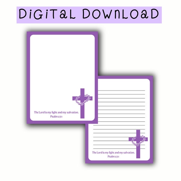 Christian Stationery - Etsy