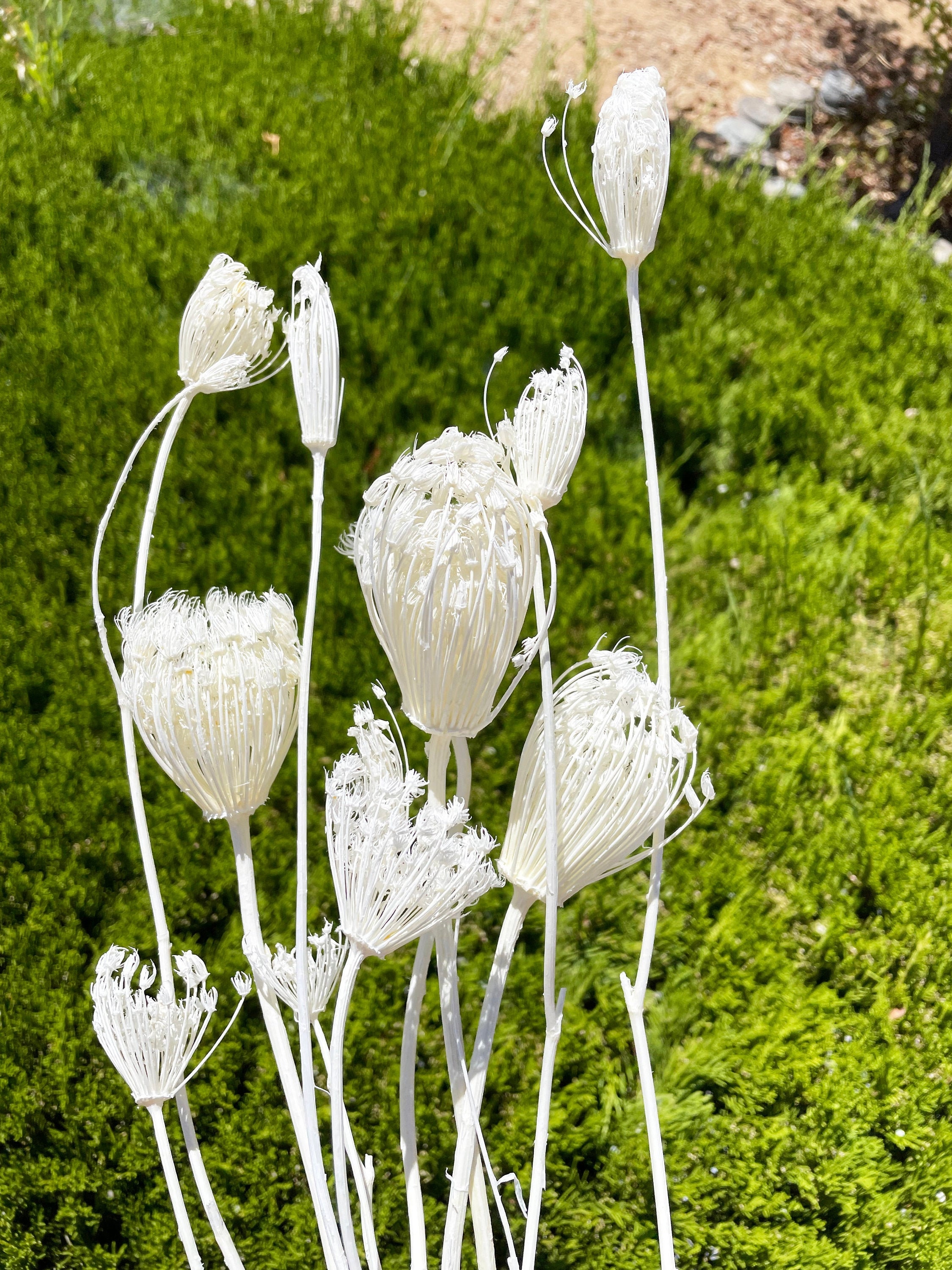 JUSTOYOU 20 stuks witte roos kunstbloem, zijde bloeiende roos