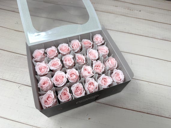 Bridal Pink Rose Preserved Vivian DIY Wedding decor Floral