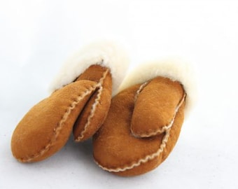 Wanten babyschapenvacht