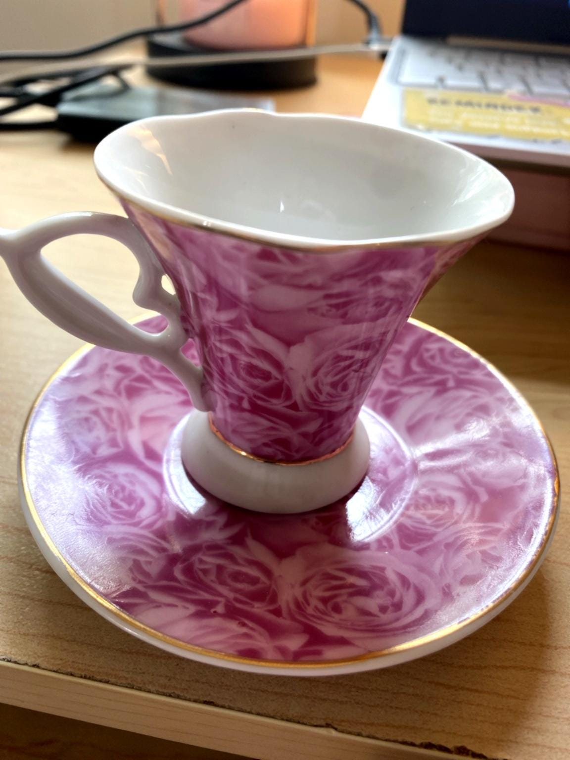 Bavaria rose teacup - Etsy 日本