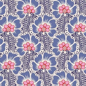 Tilda’s Cotton Beach Ocean Flower Blue 100335