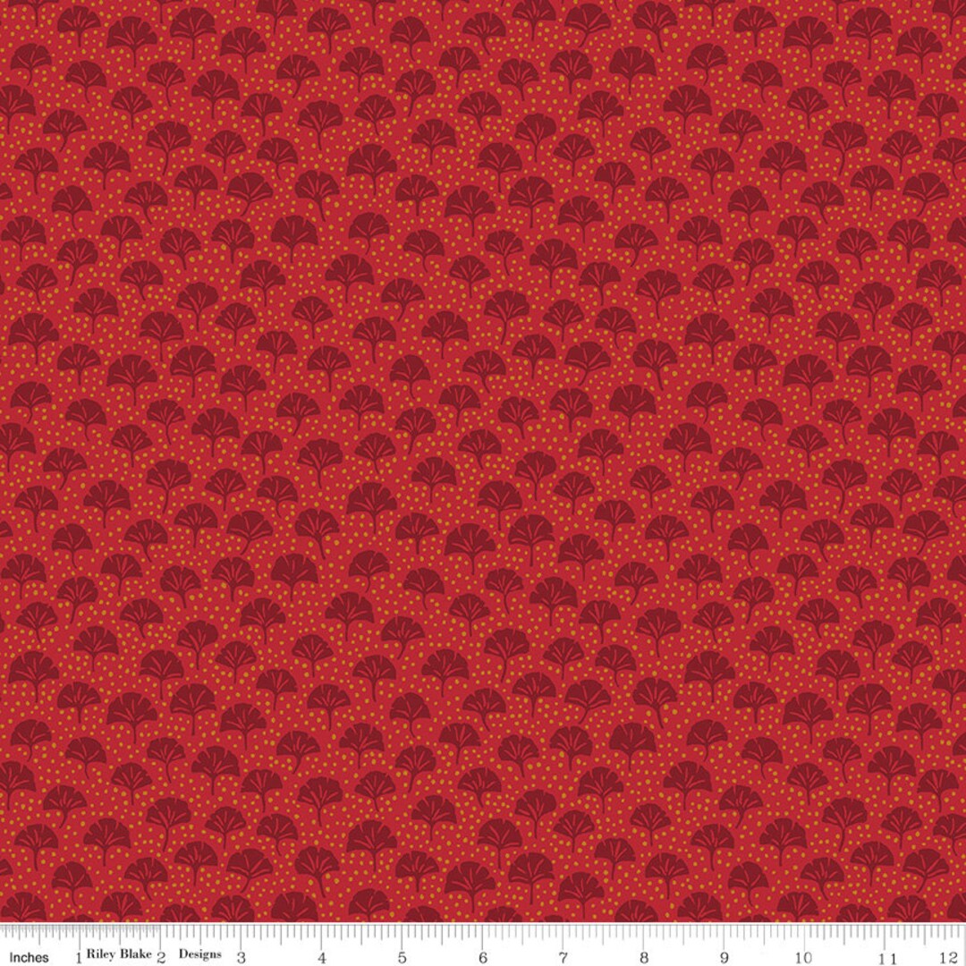 Arthur's Garden Ginkgo Spot B 01667306N by Liberty Fabrics