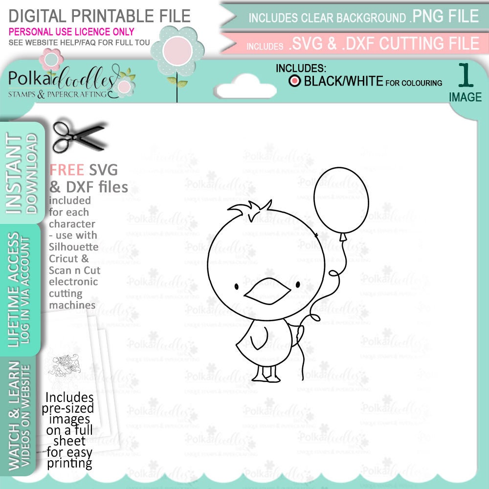 Happy Birthday Dates & Messages Layering Stamps - Polkadoodles card making  craft scrapbooking stamps and digital stamp printables