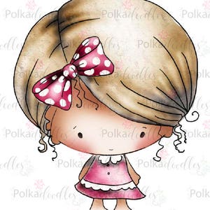 Cuteabelle - Digital Stamp (colour) - Lil Miss Sugarpops craft digi download
