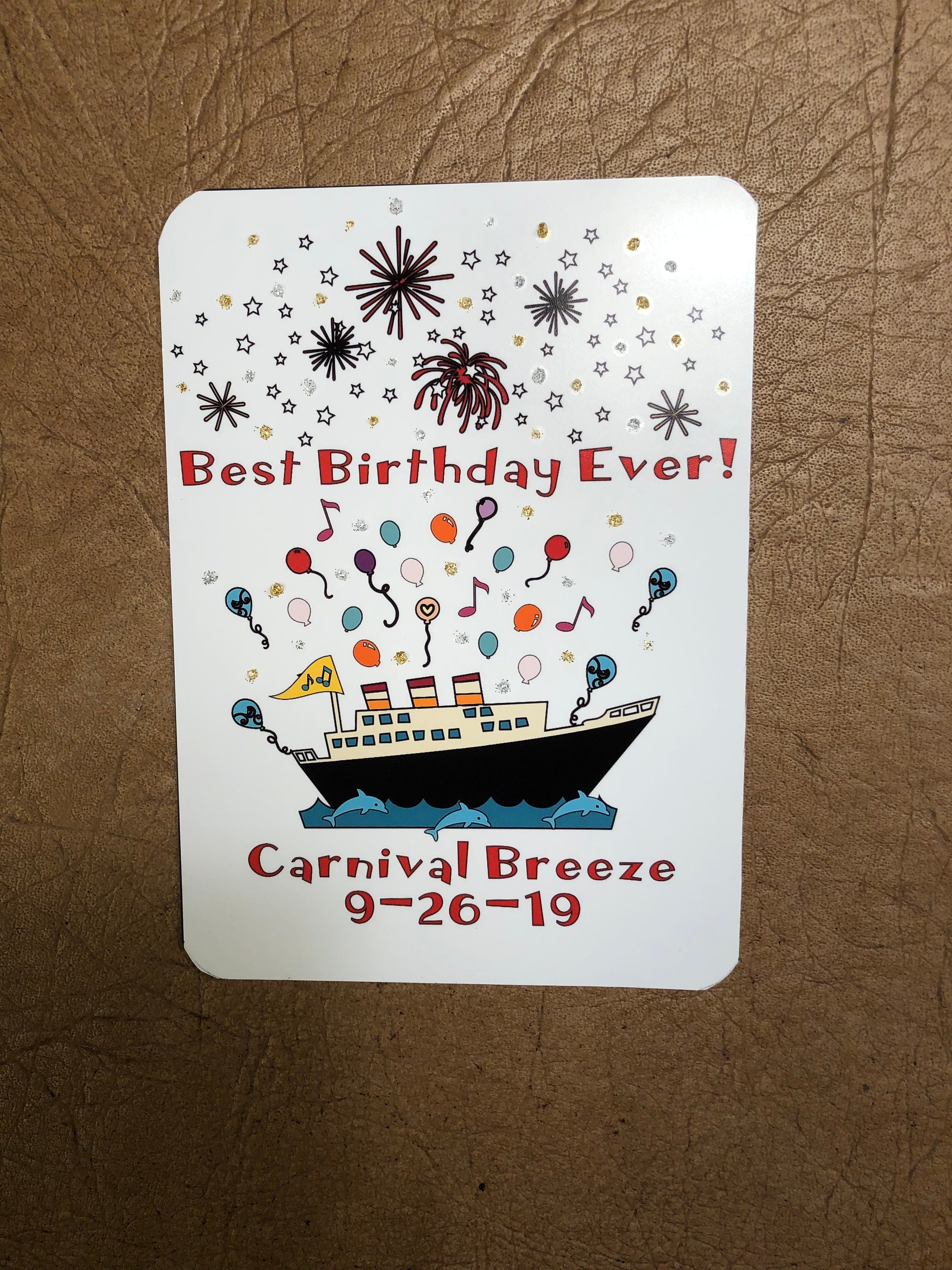 Best Birthday Ever Plus Honeymoon Wedding Cruise Door Magnet Etsy