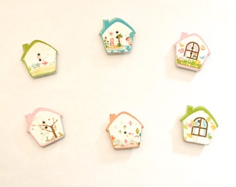 Little House Needle Minder, needle magnet, needle minders, needle saver, needle minder