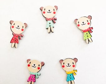 Teddy Bear Needle Minder, needle magnet, needle minders, needle saver. needleminder