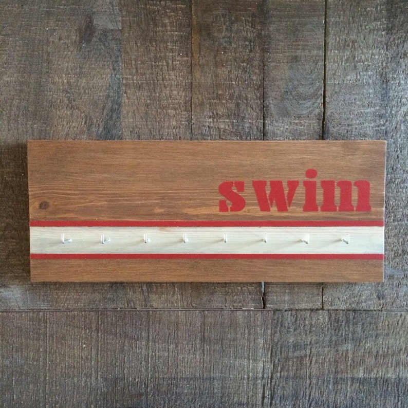 Swim Award Ribbon Holder Medal Holder Medal Display Award Etsy