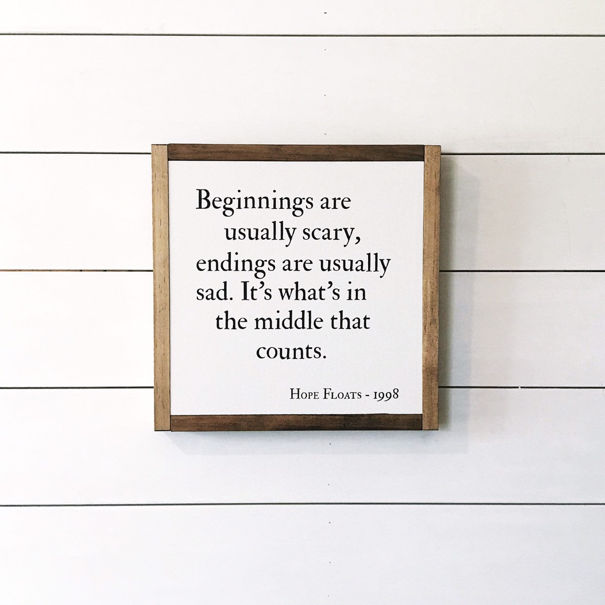 Movie Quote, Kids Decor, 90's Quote, Nursery Decor, Motivational Quote, Hope  Floats - Etsy