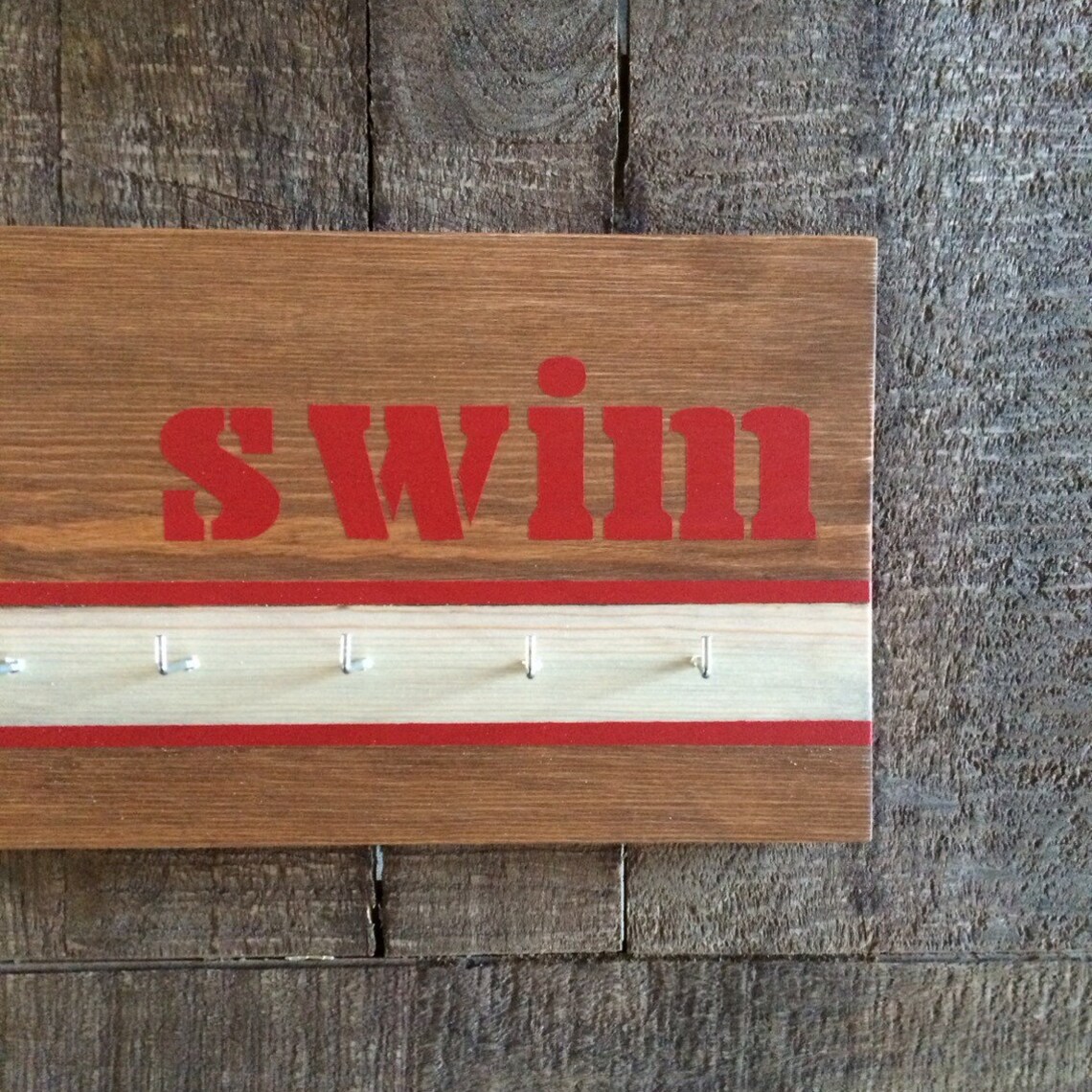 Swim Award Ribbon Holder Medal Holder Medal Display Award Etsy