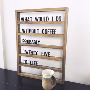Extra set of letter board letters
