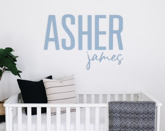 Name sign, nursery name sign, name sign for kids room, cut out name sign