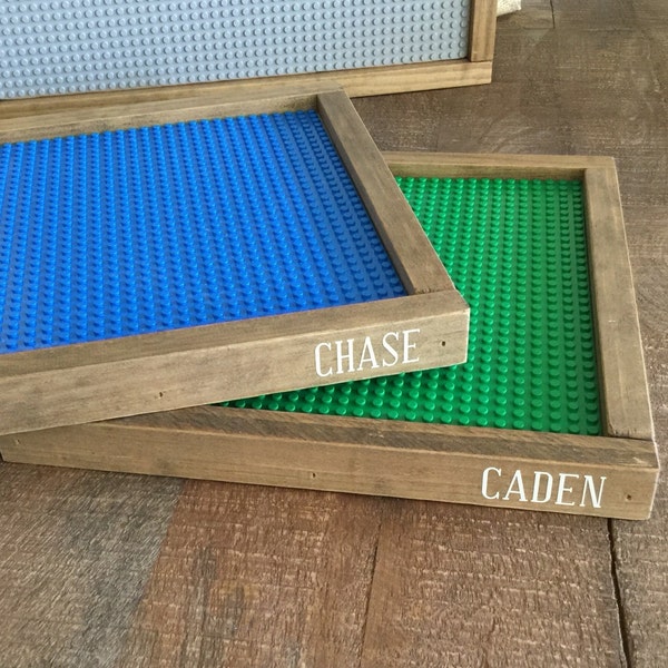 Personalized Lego trays, Lego baseplate, kids gift, kids decor, kids gift, lego board