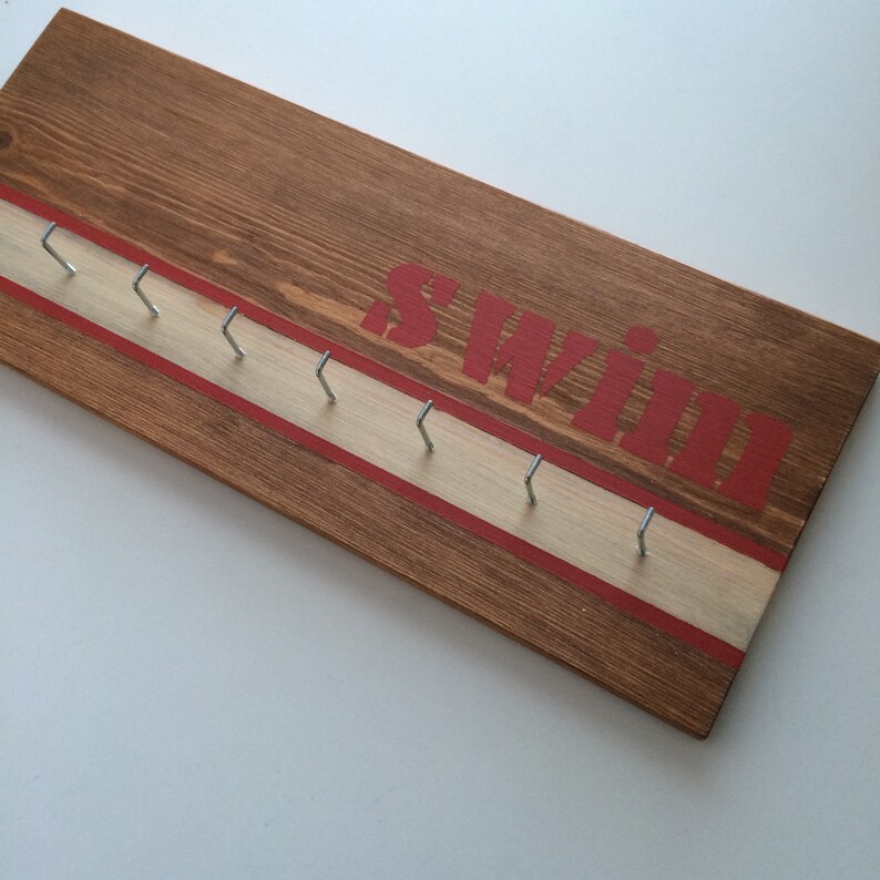 Swim Award Ribbon Holder Medal Holder Medal Display Award Etsy