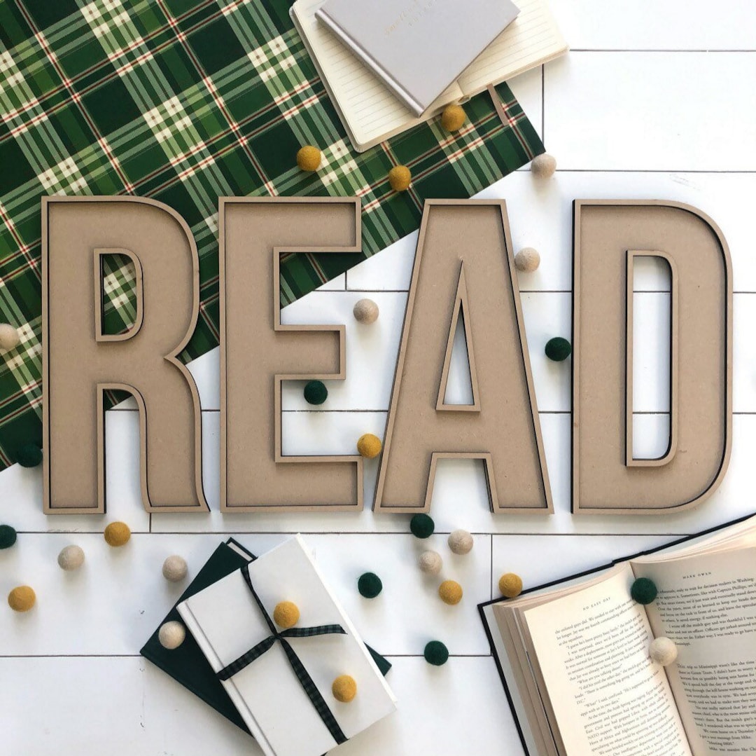 Unfinished Wood Alphabet Letter, MDF Letters, Fillable Letters, Diy ...