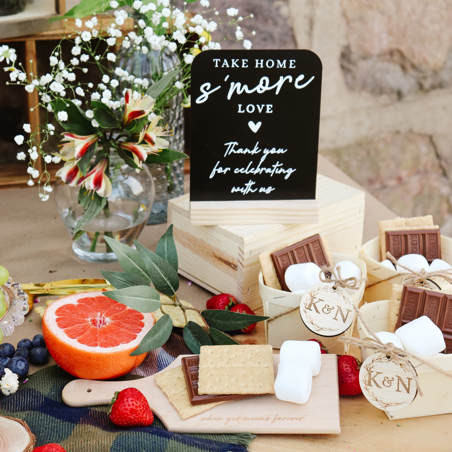 Personalized mini charcuterie boards personalized wedding Etsy