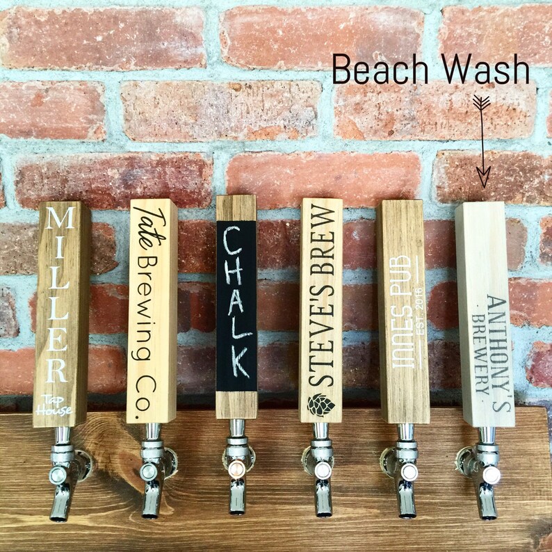 Beer Tap Handle kegerator Custom Tap Handle groomsman gift Etsy