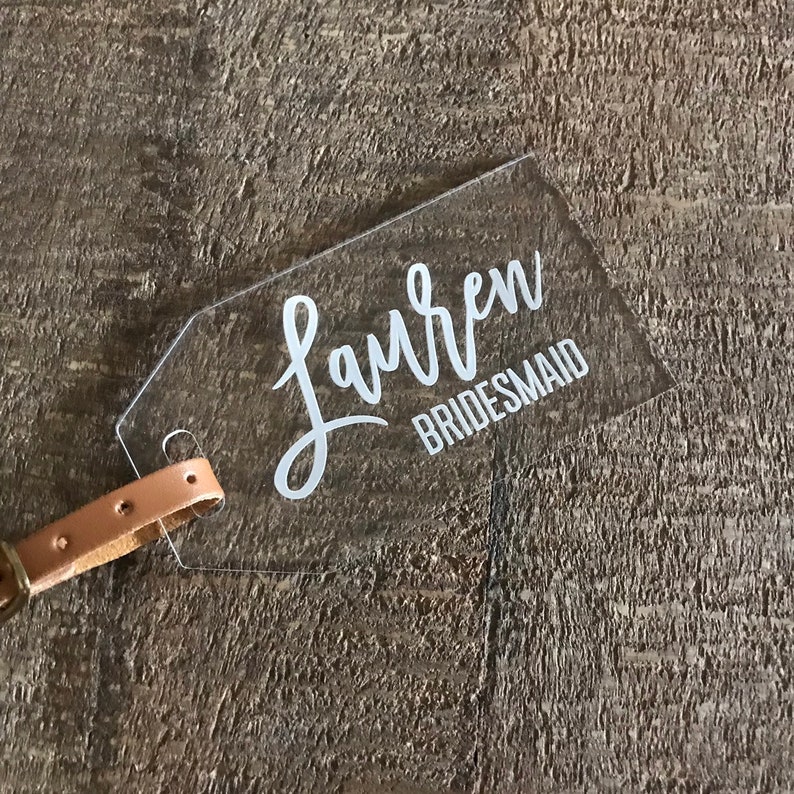 Personalized Luggage Tag Acrylic Luggage Tag Acrylic Place Etsy