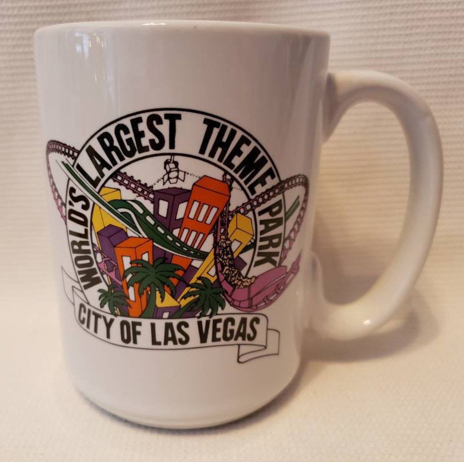 Ceramic City of Las Vegas Souvenir Coffee Mug World's Etsy UK