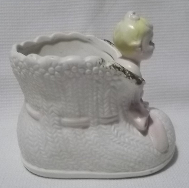 Vintage Parma by AAI Made in Japan Pottery Ceramic Baby Bootie Etsy